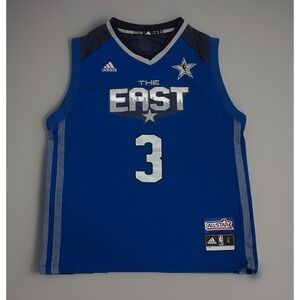 Dwyane Wade #3 2011 East All-Star Basketball Jersey Adidas Heat NBA Size Large